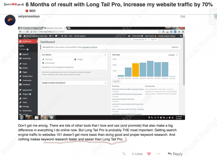 Đánh giá Long Tail Pro