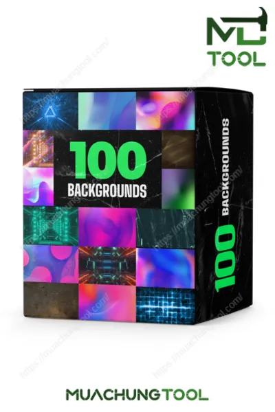 100 Abstract Backgrounds Bundle