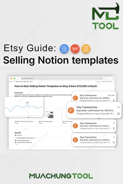 How to start selling Notion templates on ETSY