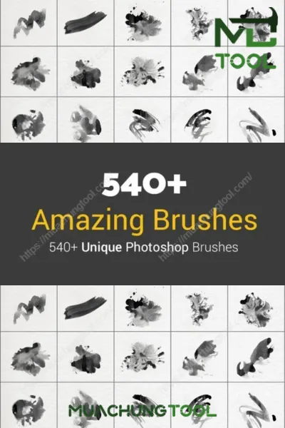 540+ Amazing Photoshop Brushes
