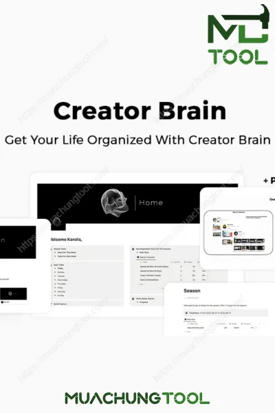 Creator Brain: The Ultimate Second Brain for Notion