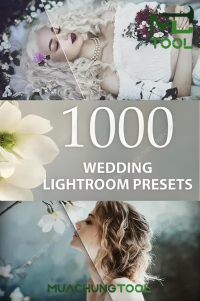 1000 Wedding Lightroom Presets Collection