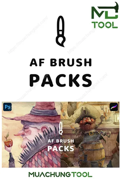 Af Watercolor Packs