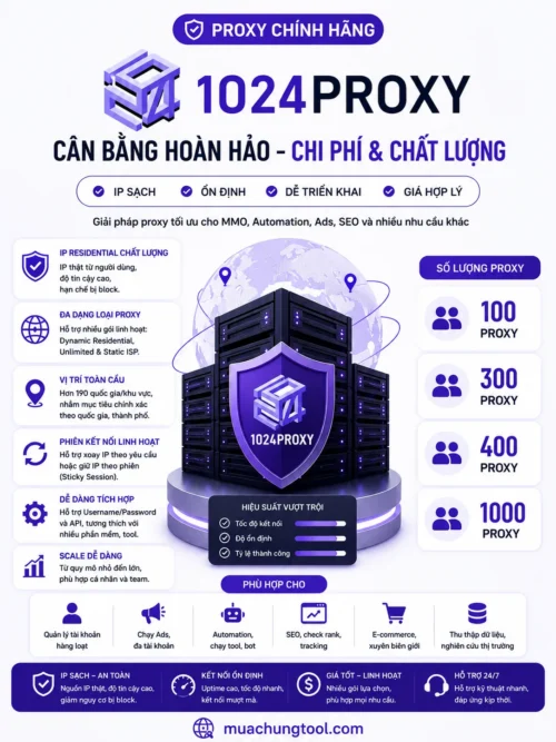 1024Proxy Giá Rẻ