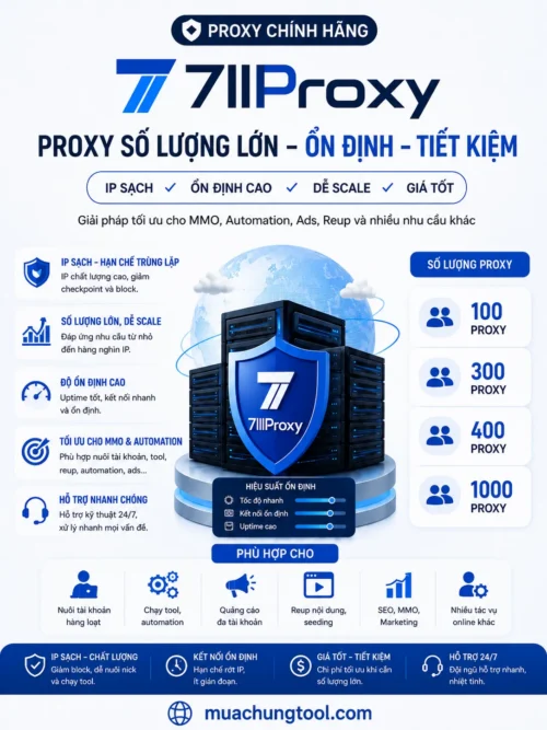 711 Proxy Giá Rẻ