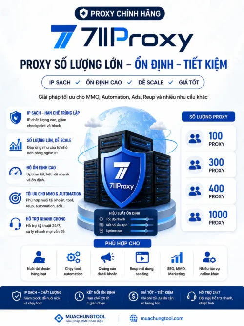 711 Proxy Giá Rẻ