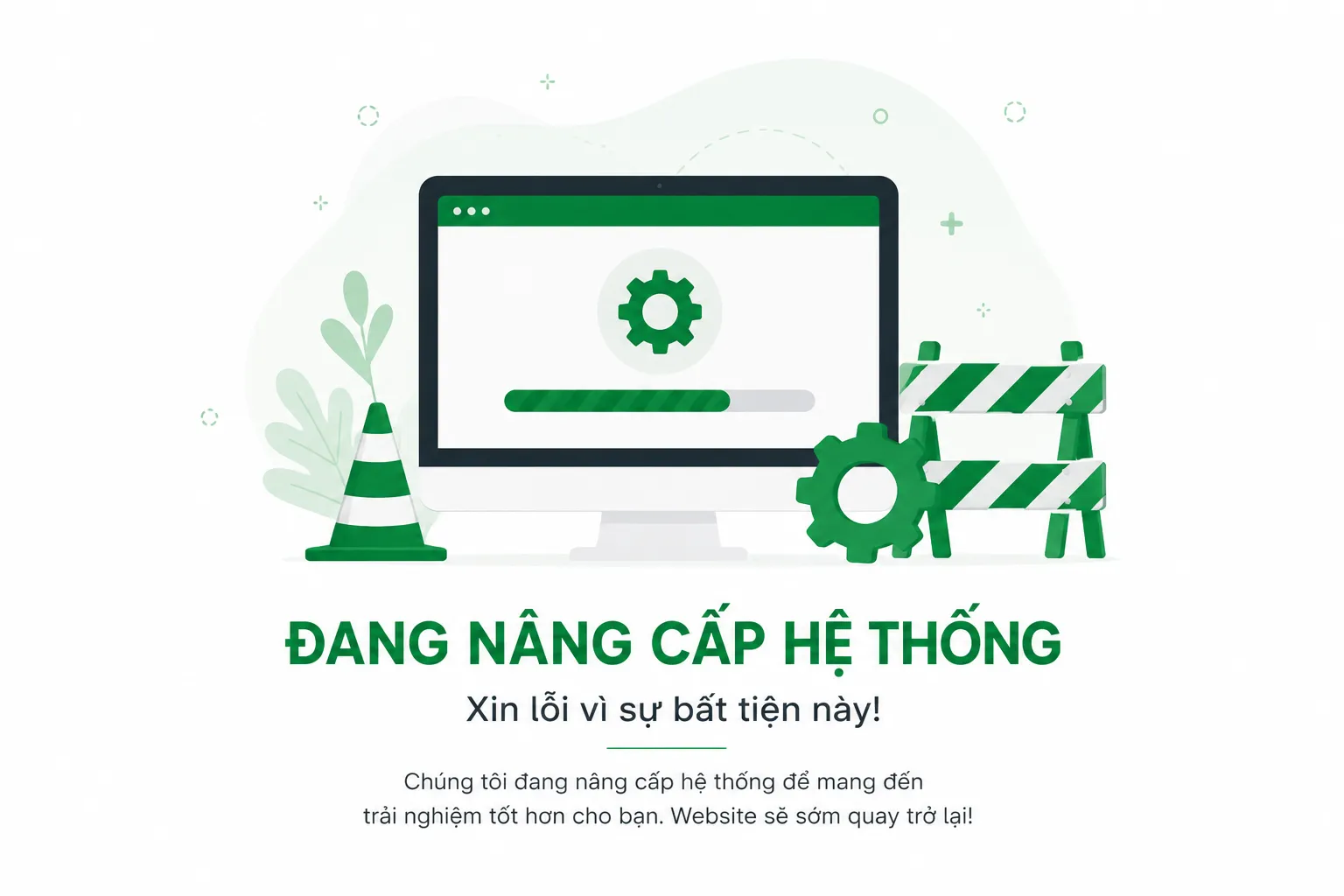 Đang nâng cấp hệ thống