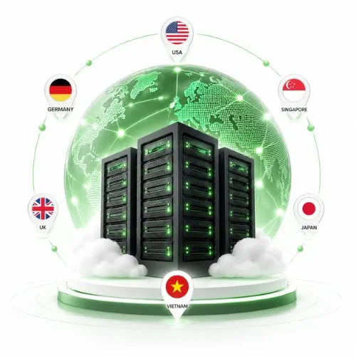 VPS đa quốc gia, tối ưu livestream Youtube